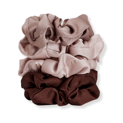 Satin Sleep Scrunchies 5pc Set By Kitsch - Unboxme