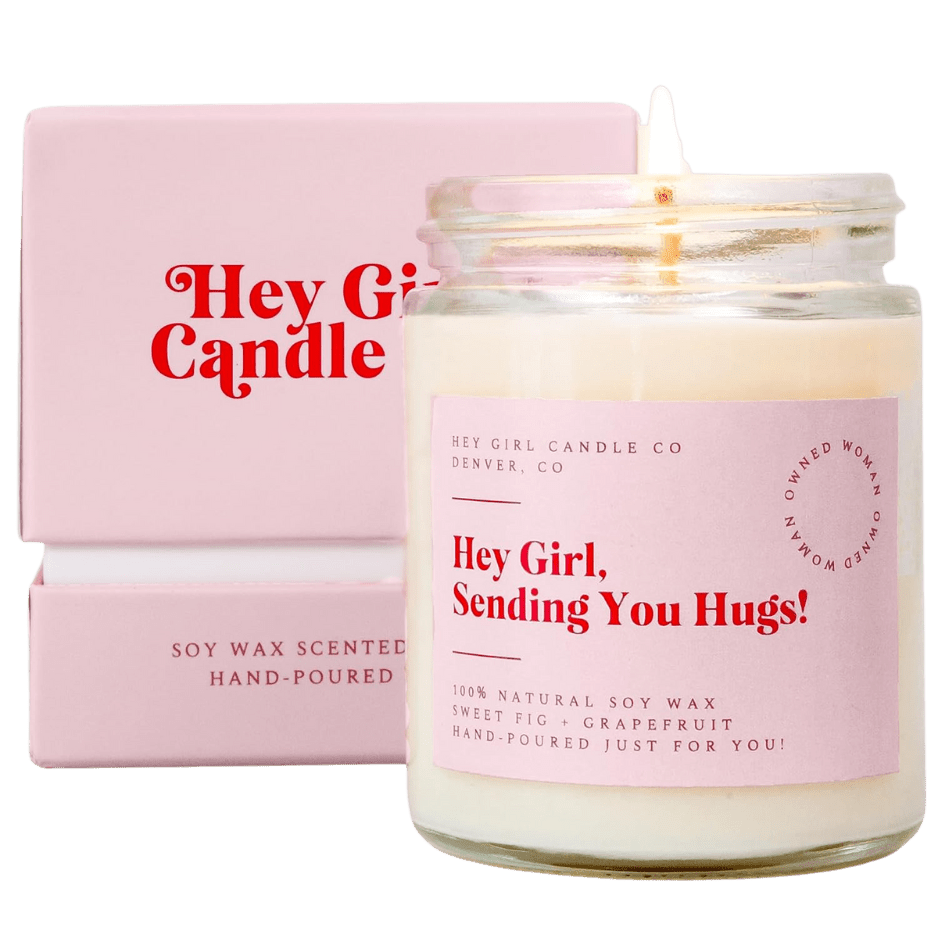 Sending Hugs Candle By Hey Girl Candle Co. - Unboxme