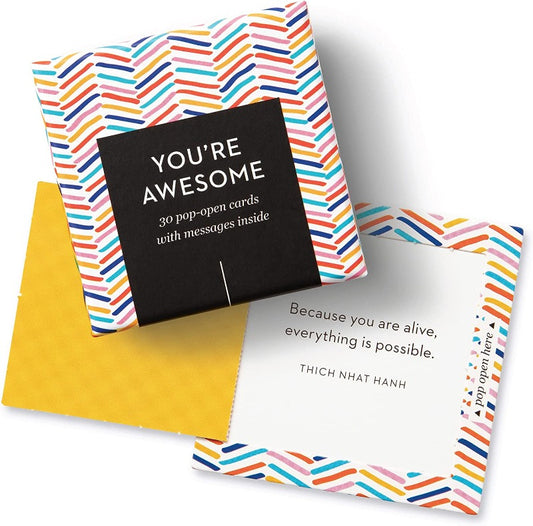 You're Awesome Pop-Open Cards By Compendium - Unboxme